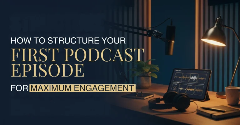 How to Structure Your First Podcast Episode for Maximum Engagement
